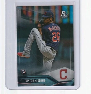 2021 Bowman Platinum - Triston McKenzie #11 (RC) - Picture 1 of 2