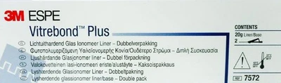 3M ESPE 7571 Vitrebond Plus Light Cure Glass Ionomer Liner Base 10 Gm - Image 1 of 2