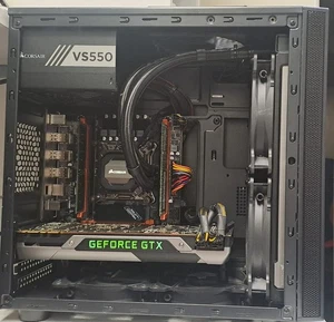 Xeon E5 2630V4 (10C/20T)/Mobo X99/32Gb DDR4/1,2Tb SSD/GTX Titan 6Gb/Corsair PSU - Bild 1 von 17