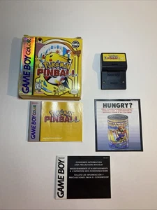 Pokemon Pinball (Nintendo Game Boy Color, 1999) CIB, Probado, Sin Rumble - Imagen 1 de 17