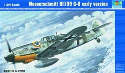 1:24 TRUMPETER KIT Messerschmitt Bf109 G-6 Early Version TR02407 - Immagine 1 di 2