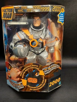 Vintage 1999 Hasbro Action Man Mission 2000 Millennium Countdown Action Figure - Image 1 of 4