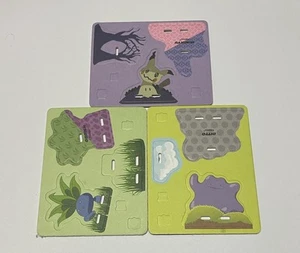 Coles Pokemon Builders Figures Collect cards 2024 Lot Of 3 - Picture 1 of 1