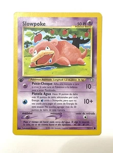 Slowpoke Neo Genesis Pokémon Card 73/111 1st Edition Nm Near Mint SPANISH - Picture 1 of 6