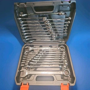 HORUSDY 32-Piece Combination Wrench Set, SAE and Metric, 1/4"-1" & 7mm-22mm, 12  - Picture 1 of 15