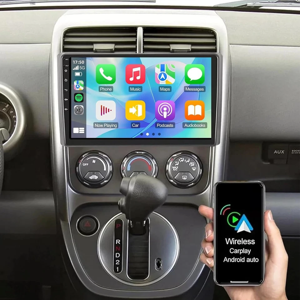 Radio estéreo GPS Apple Carplay Android 15 2+64 GB para Honda Element 2003-2006 Foto 1 de 4