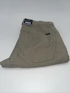 Jachs New York 30X34 Pants Tan Straight Fit 5 Pocket Flex Waistband Chino NWT - Picture 1 of 4