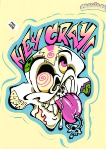 2025 Craniacs Hey Cray Skullsters Sticker Series 2 - Picture 1 of 4