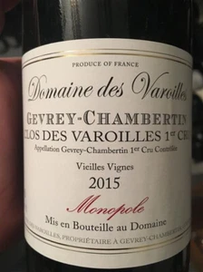 6 BT. GEVREY CHAMBERTIN CLOS DU MEIX DES OUCHES 2019 Domaine Varoilles P. CHERON - Imagen 1 de 1