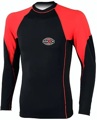 Maxx MMA Protector contra erupciones Pérdida de peso Correr Sudadera Compresión Hombres Cuello Gimnasio Ropa Foto 1 de 3