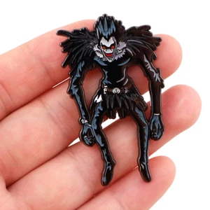 Premium Death Note Ryuk Enamel Pin Badge Enamel Metal Pin Shinigami Ryūku Gift - Picture 1 of 5