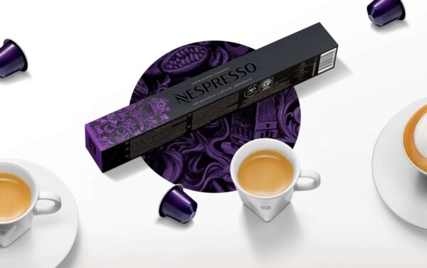 N.100 Coffee Capsules Pop Zeta Puppis Arabian compatible with Nespresso machines Photo Related