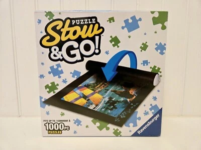 New Sealed Ravensburger Puzzle Stow And Go (1000pc Puzzle) - Image 1 of 3