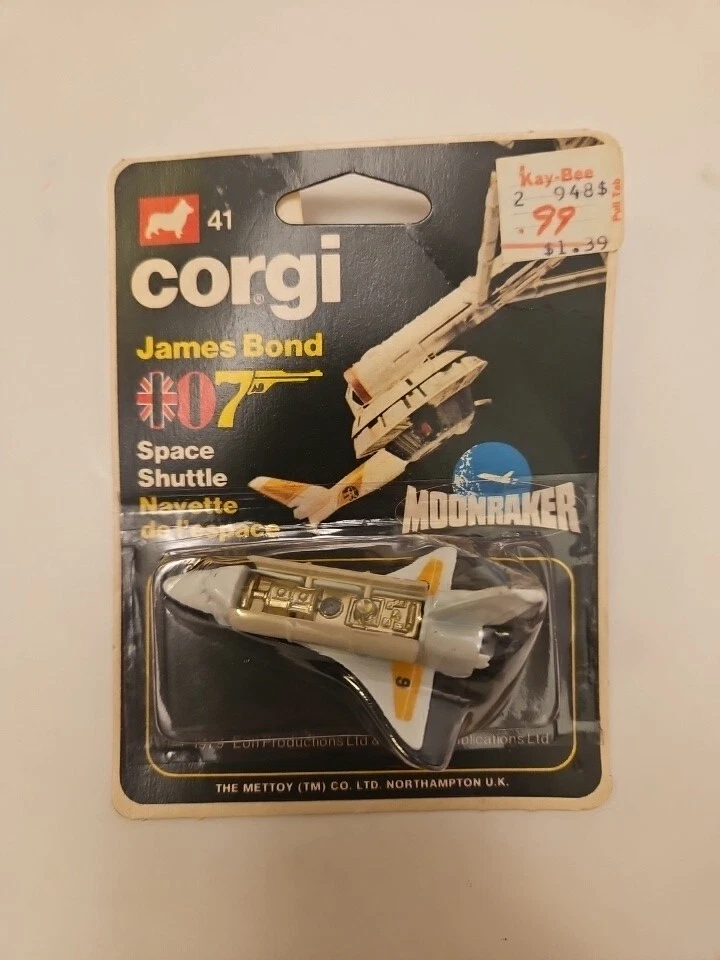 1979 CORGI JUNIORS No. 41 JAMES BOND MOONRAKER SPACE SHUTTLE  - Image 1 of 3