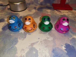 New custom Set Of 4 day of the dead duck - Picture 1 of 3