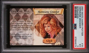2001 Wizards of the Coast Harry Potter #10 - Hermine Granger Bernardin - PSA 5 - Bild 1 von 3