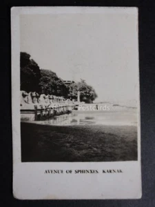 No.16L EGYPT KARNAK SPHINX RP Peeps Into Many Lands 2nd Series - Cavanders 1928 - Picture 1 of 2