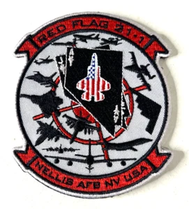 US Air Force Red Flag Patch - Picture 1 of 2