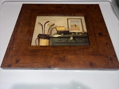 Fabrice de Villeneuve Arte en Movimiento El Putter Enmarcado (Leer Descripción) Foto 1 de 4