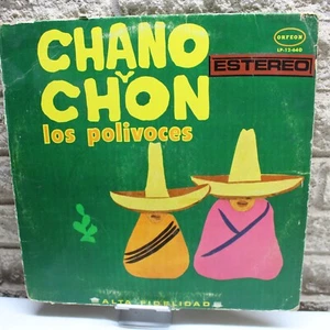 Los Fabulosos Chistes De Chano y Chon Los Polivoces Vinyl Record LP G+ Album - Picture 1 of 6