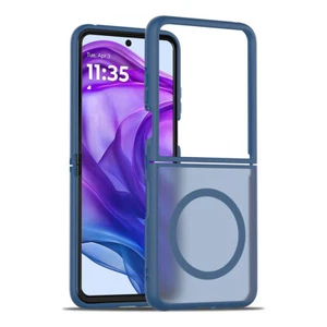 Funda protectora mate translúcida a prueba de golpes para Motorola Razr 50 Ultra 2025 Mag - Imagen 1 de 11