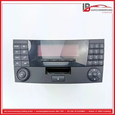 MERCEDES BENZ E-KLASSE W211 E270 CDI Radio Bedienschalter Autoradio A2118200079 - Bild 1 von 4
