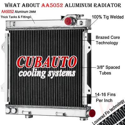 2 Rangées Aluminium Radiateur Pour 1988-1991 88 BMW E30 3-Series M3 2.3L MT FR - Imagen 1 de 4
