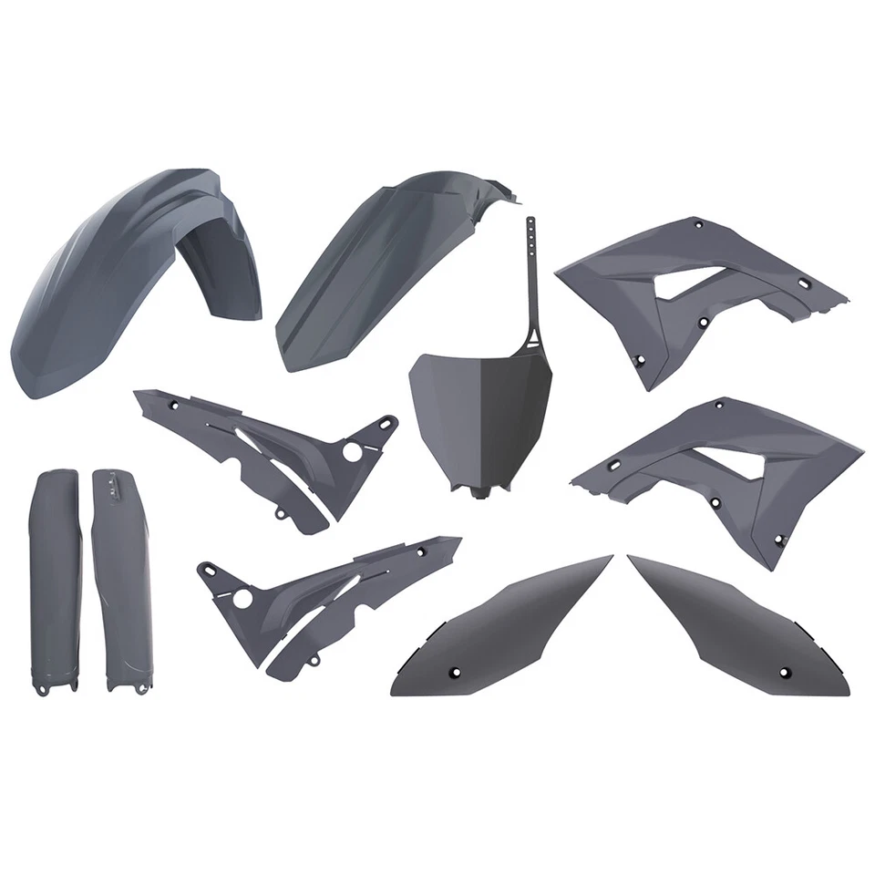Kit plástico Polisport gris MX Restyle para Honda CR250R 2002-2009 Foto 1 de 1