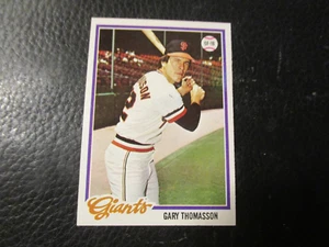 1978 TOPPS#648 GARY THOMASSON   GIANTS      NMMT+ - Picture 1 of 2