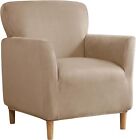 Velvet Armchair Sofa Cover Banquet Elastic Slipcover Stretch Tub Chair Slipcover