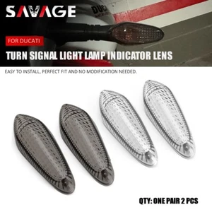Lente de luces de giro para DUCATI Monster 696 795 796 Streetfighter 848 1100 - Imagen 1 de 15