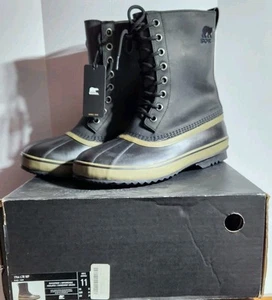 Botas de nieve SOREL para hombre 1964 Pac negras talla 11 impermeables nuevas con caja nuevas en caja para hombre - Imagen 1 de 15