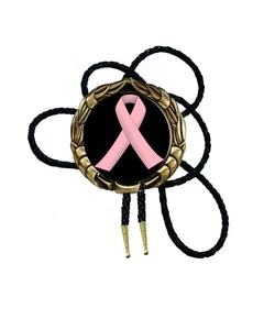 Corbata para hombre Defeat Cancer Ribbon Bolo - Imagen 1 de 1