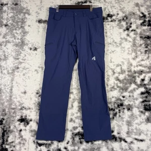 Eddie Bauer First Ascent Pro Guide Pants Womens Size 8P Blue Performance Hiking - Picture 1 of 17