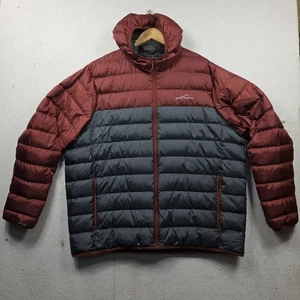 Chaqueta Eddie Bauer EB650 Plumón Puffer Con Capucha Para Hombres XXL Cremallera Completa Cirruslite - Imagen 1 de 15