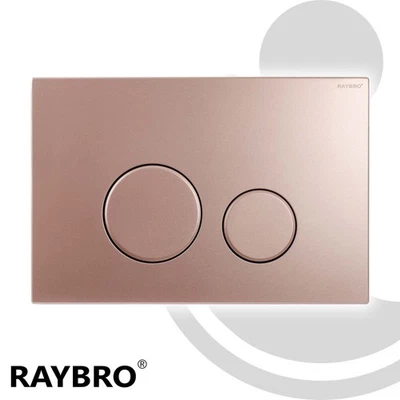 Raybro flush plate Cortado 55 rose gold for Geberit cisterns - Image 1 of 4