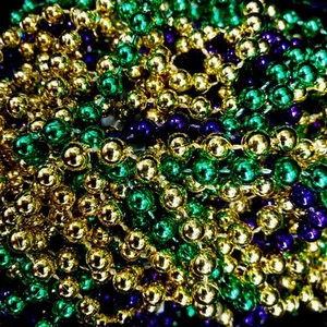 Mardi Gras Beads Assorted 33" 25 Pack - Picture 1 of 1