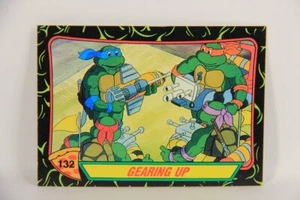 Teenage Mutant Ninja Turtles 2nd Series 1989 Card #132 Gearing Up L017854 - Picture 1 of 2