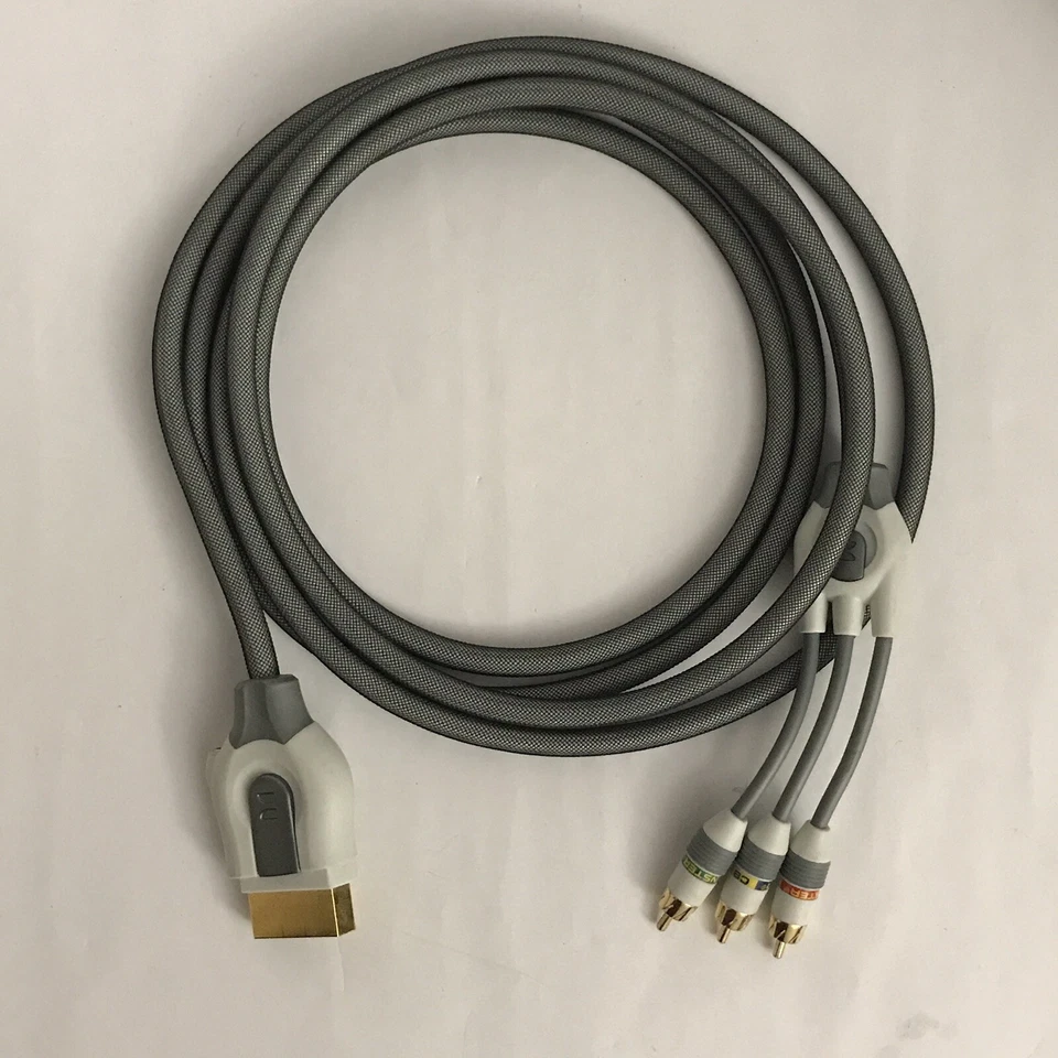 MONSTER Cable HD AV 10Ft for Xbox 360 with 10Ft Fiber Optic Cable, EUC - Image 1 of 4