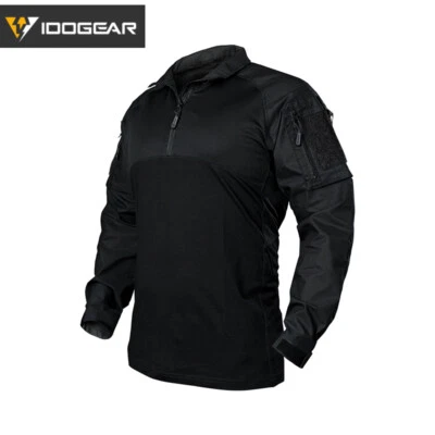 IDOGEAR BSR Tactical Shirt Combat Military w/ Elbow Pads Paintball Cargo Hunting - Image 1 of 4