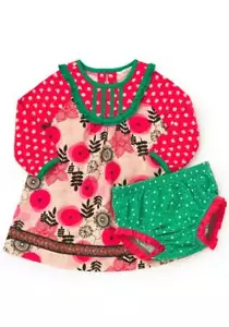 NWT Matilda Jane Under The Tree Dress & Diaper Cover 12-18 M Make Believe - Picture 1 of 1