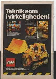 LEGO ADVERTISING INSERTS # 2-1323 # TECHNIC - MACHINES # 1979 # - Picture 1 of 1