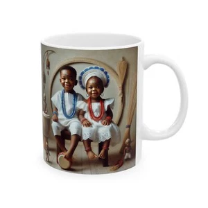 Ibeji Keramiktasse - Bild 1 von 5