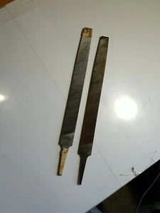 NICHOLSON 12" FLAT MILL WESTERN CUT & MILL BASTARD FILES - Picture 1 of 9