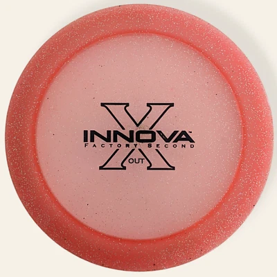 NEW INNOVA CHAMPION METAL FLAKE APE 173g, FACTORY SECOND, X-OUT STAMP, PENNED - Image 1 of 3