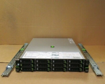 Fujitsu Primergy RX2540 M1 2 x Ten Core E5-2660v3 256GB, RAID 10 x 2TB 2 X 600GB - Image 1 of 3