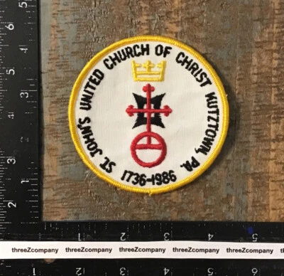 Vtg St. John’s United Church Of Christ Kutztown Pennsylvania 1736-1986 Patch - Image 1 of 2
