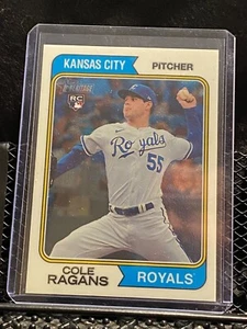 Cole Ragans (RC) 2023 Topps Heritage cromo - # 555/999 - #652 Royals - Imagen 1 de 2