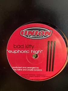 Bad Kitty – Euphoric High / Deep 12" Vinyl Single 2001 Union Records VG+ Breaks - Picture 1 of 3