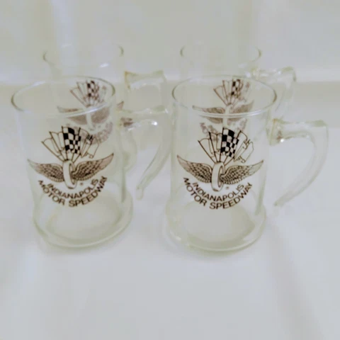 4 Indianapolis Motor Speedway Beer Mug Set Cover